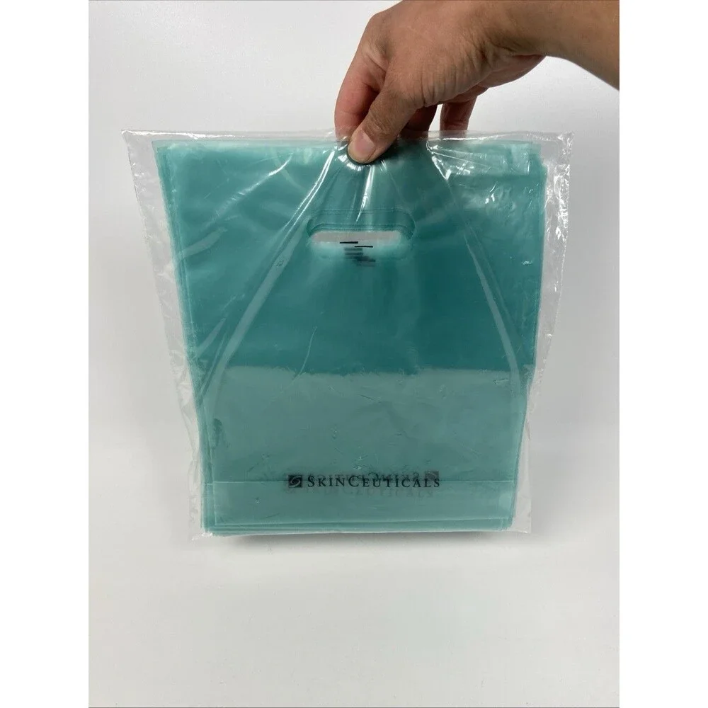 SkinCeuticals 25 Pack Of Merchandise Plastic Shopping Bags With Handle